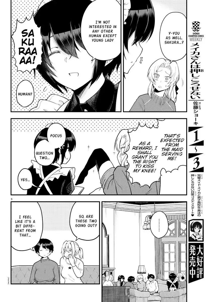 Meika-san wa Oshikorosenai Chapter 62 6